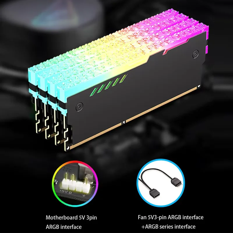 PC Memory Heatsink RM-1 RAM Co - Ddr5 Rgb Ram recension och pris