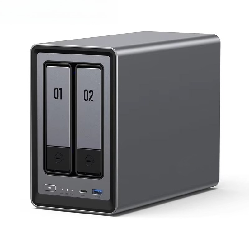 DXP2800 2 Bay Desktop NAS N100 - Ddr5 8Gb recension och pris