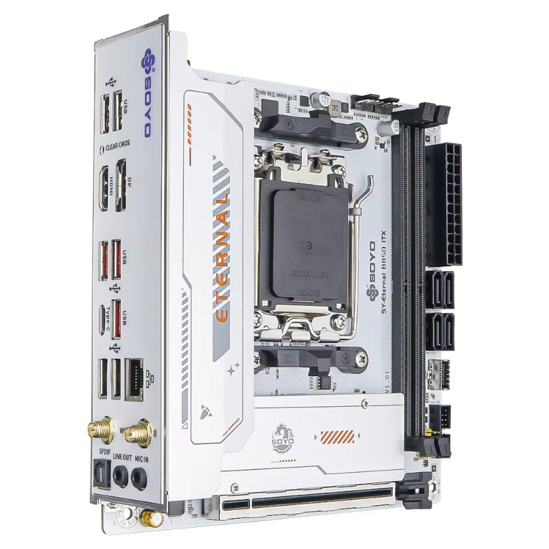 SY- B850ITX  WIFI6 AMD Motherb - Ddr5 64Gb recension och pris